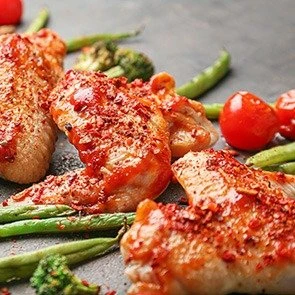 Halal Peri Peri Chicken Thigh Boneless