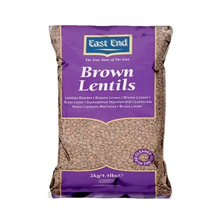East End Brown Lentil Polished 2kg