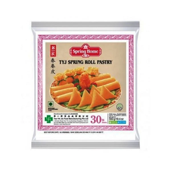 Spring Home TYJ spring roll pastry 10- 30pk