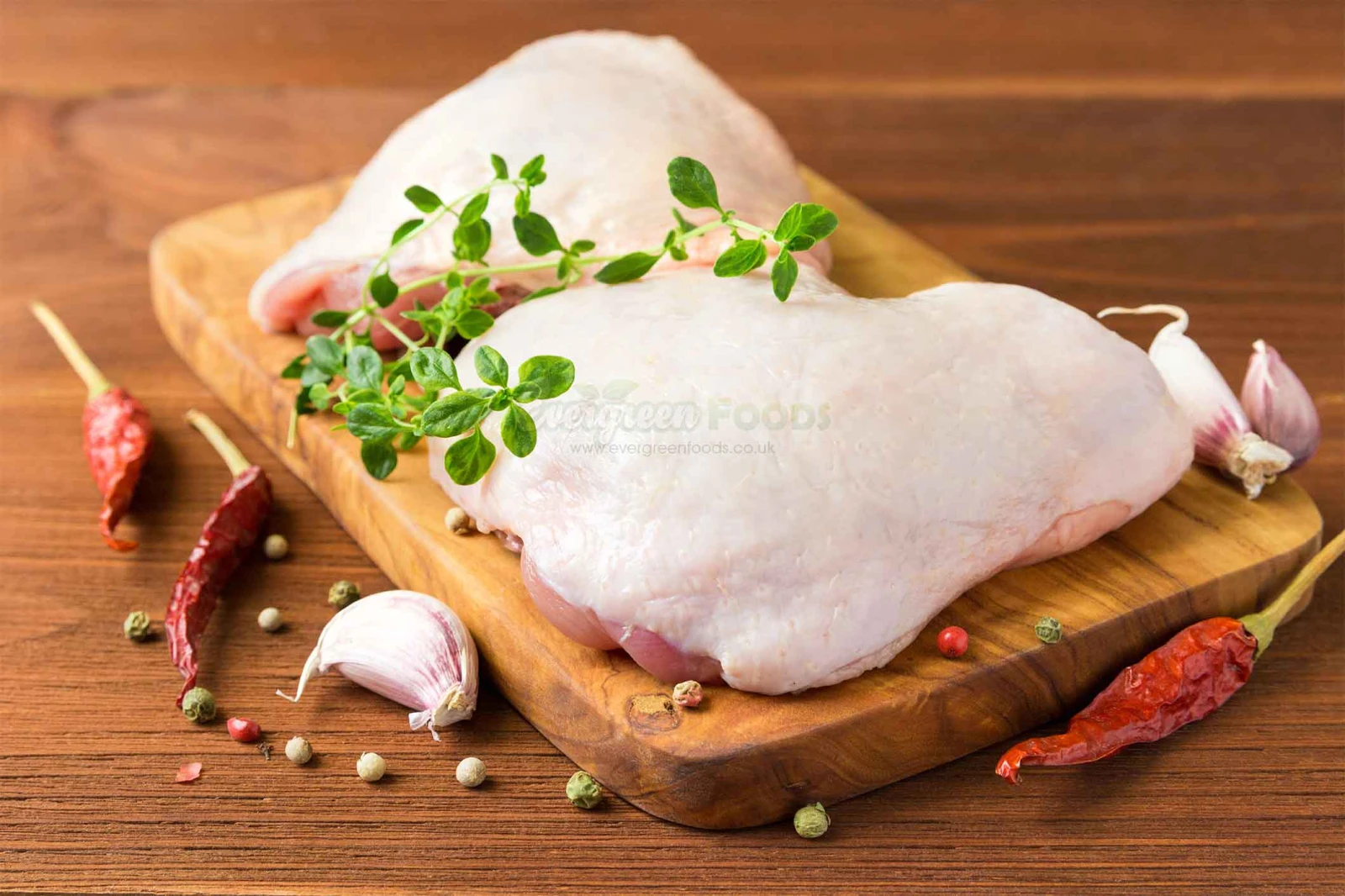 Halal Chicken Thigh with Bone