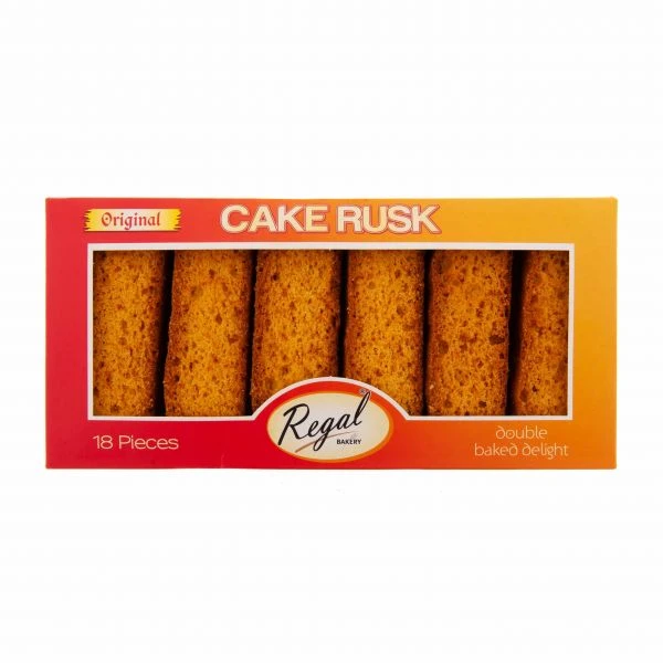 Regal original cake rusk – 18pc