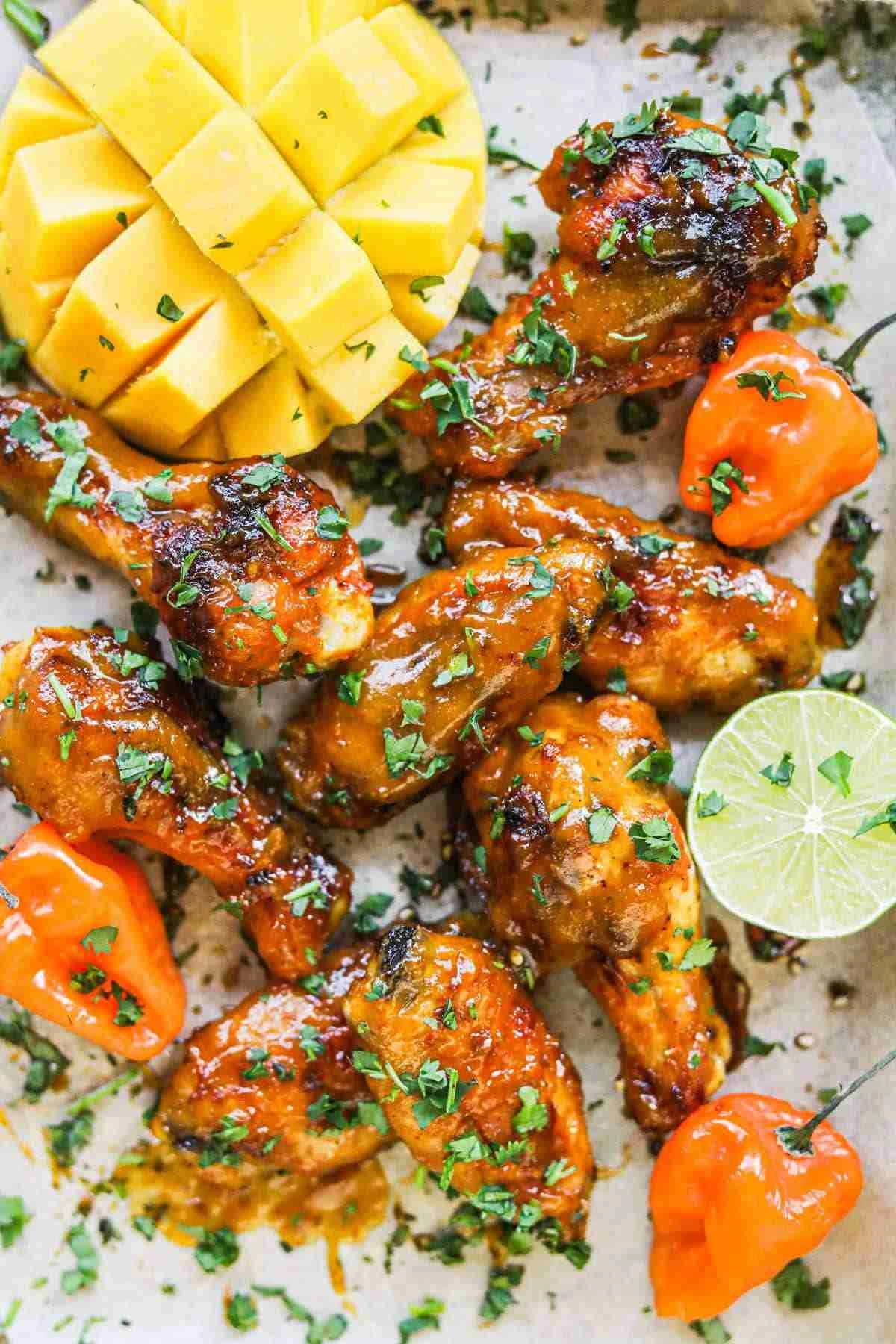 Halal Habanero Chilli Wings