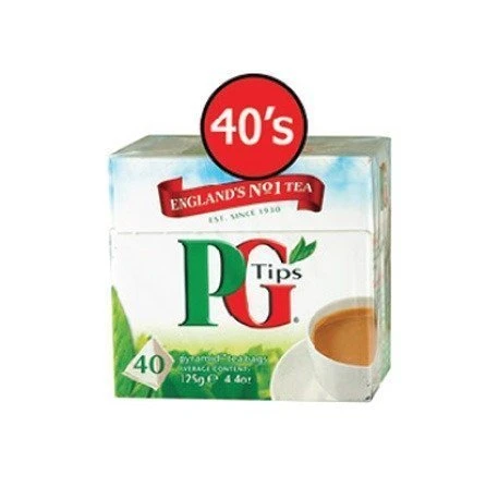 PG Tips Tea 40’s