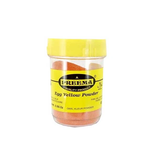 Preema Egg Yellow Food Colour Powder