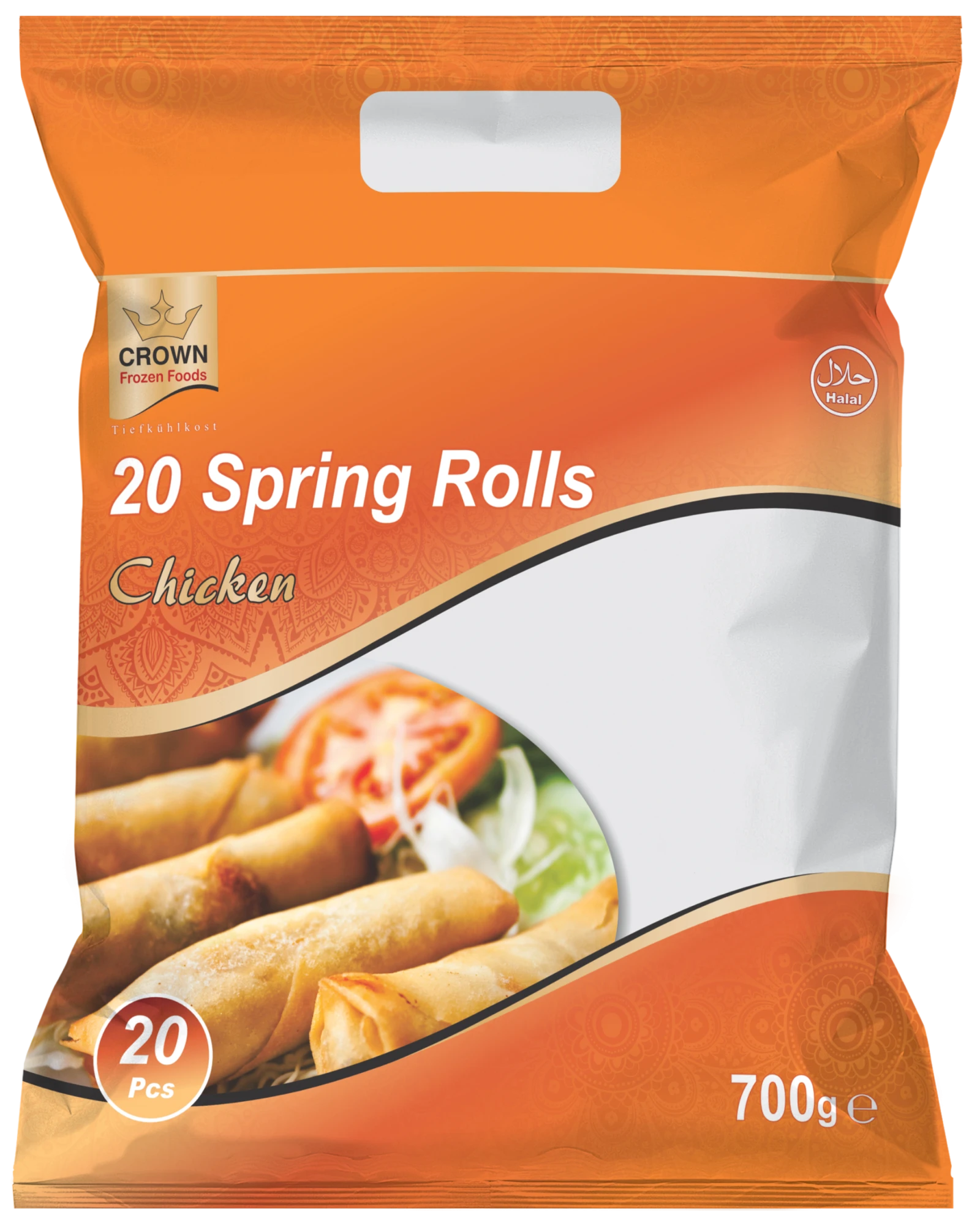 Crown 20 Spring Rolls Chicken 700g